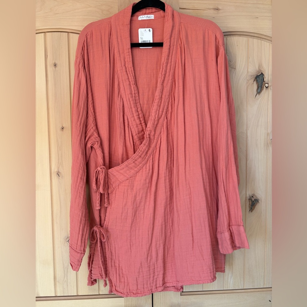 NWT CP Shades x Free People Wrap Shirt Jacket